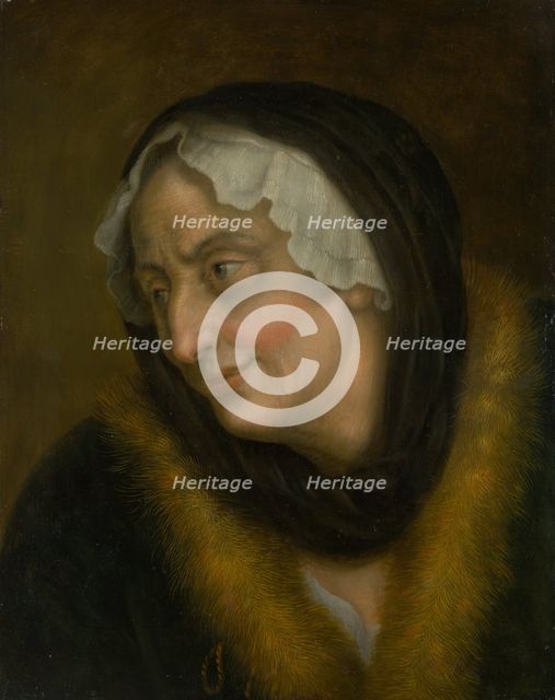 Old Woman's Head, 1720-1730. Creator: Balthasar Denner.