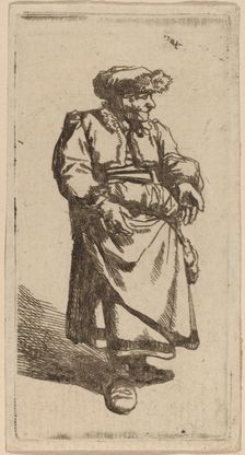 Old Woman Standing. Creator: Cornelis Bega
