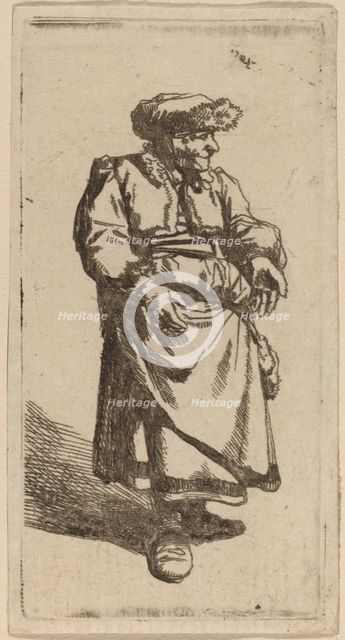 Old Woman Standing. Creator: Cornelis Bega.