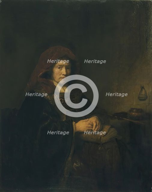 Old Woman with Spectacles, 1643. Creator: Rembrandt Harmensz van Rijn.