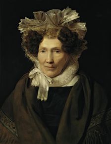 Old woman with white ribbon hood, 1832. Creator: Ferdinand Georg Waldmuller