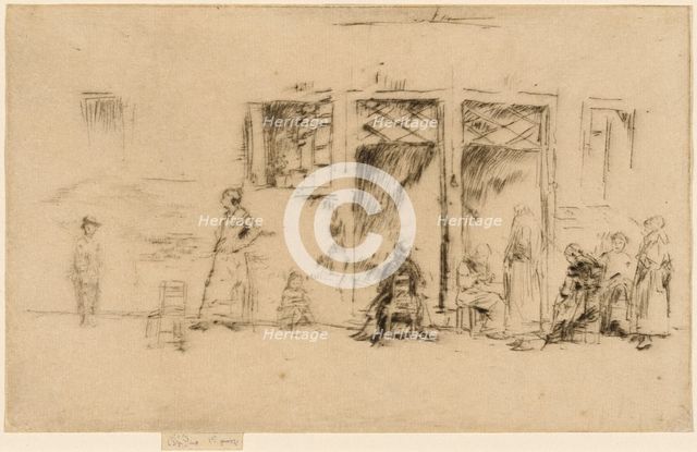 Old Women, 1879/1880. Creator: James Abbott McNeill Whistler.