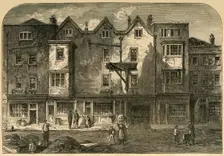 Oldbourne Hall, Shoe Lane, 1823 (1897). Creator: Unknown