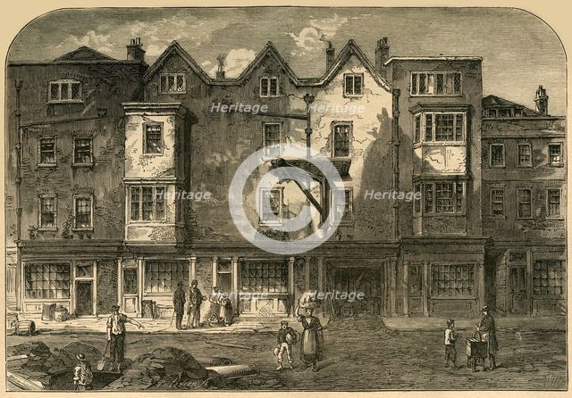 'Oldbourne Hall, Shoe Lane, 1823', (1897). Creator: Unknown.