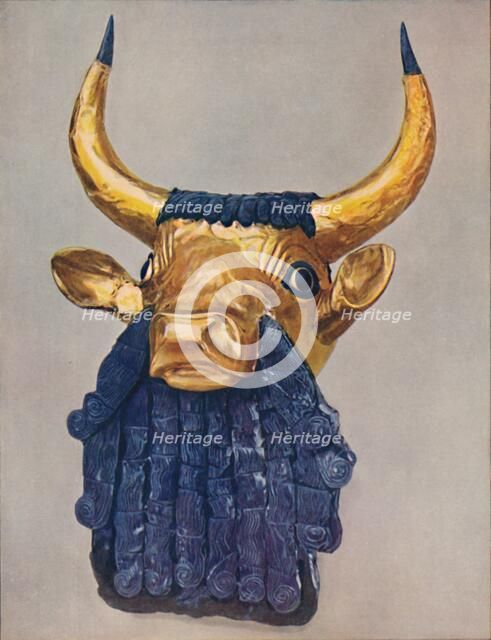 'Oldest Known Examples of the Goldsmith's Art: Masterpieces of Sumerian Culture', c1935. Artist: Unknown.