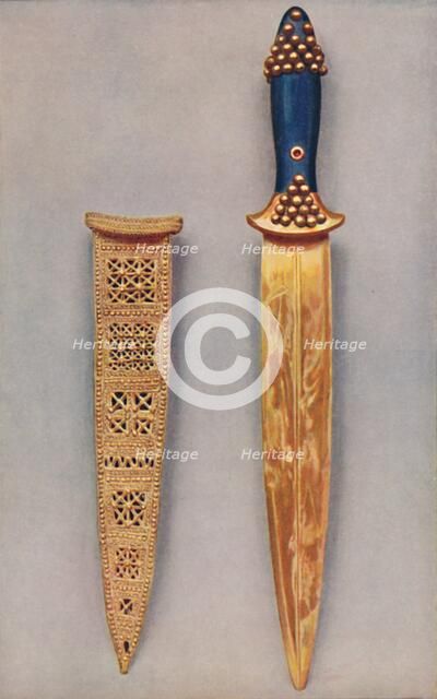'Oldest Known Examples of the Goldsmith's Art: Masterpieces of Sumerian Culture', c1935. Artist: Unknown.