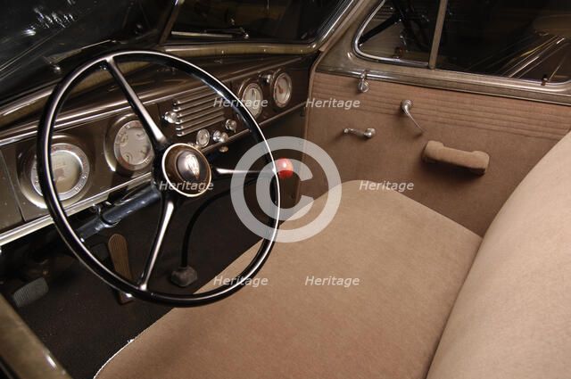 Oldsmobile 1937. Artist: Simon Clay.