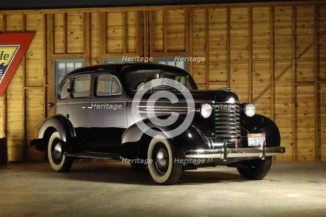Oldsmobile 1937. Artist: Simon Clay.