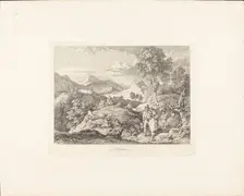 Olevano, c. 1831. Creator: Ludwig Richter
