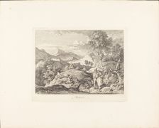Olevano, c. 1831. Creator: Ludwig Richter