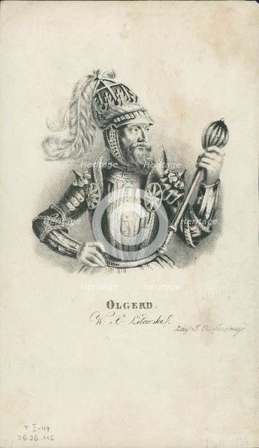 Olgerd of Lithuania, Between 1833 and 1839.