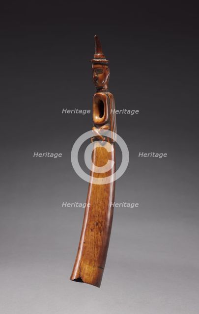 Oliphant (Side-Blown Trumpet), late 1800s-early 1900s. Creator: Unknown.