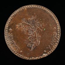 Olive Branch [reverse], probably 1573. Creator: Gaspare Romanelli