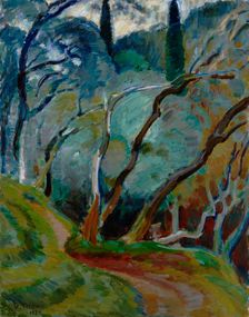 Olive Grove, 1920. Creator: Verner Thome