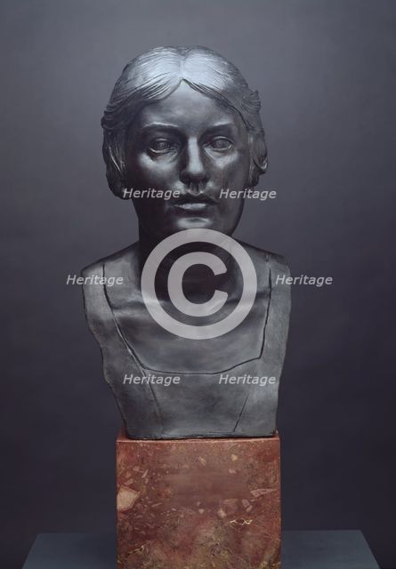 Olive, The Artist's Daughter, 1922. Creator: Henry Pegram.