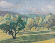 Olive Trees, Cagnes, 1923. Creator: Niels Larsen Stevns