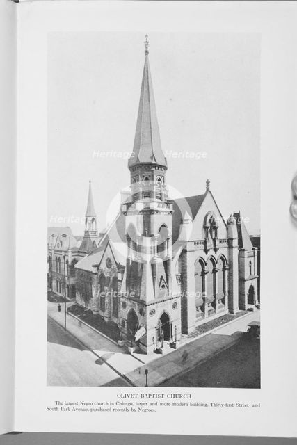 Olivet Baptist Church, 1922. Creator: Unknown.