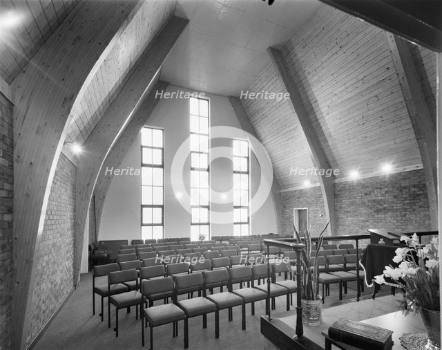Olivet Deptford Baptist Church, 160 Edward Street, Deptford, Lewisham, London, 19/01/1981. Creator: John Laing plc.