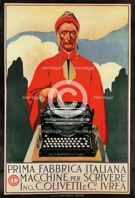 Olivetti M1, 1912. Creator: Wolf Ferrari, Teodoro (1878-1945).