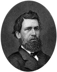 Oliver Otis Howard, Union general, 1862-1867.Artist: J Rogers