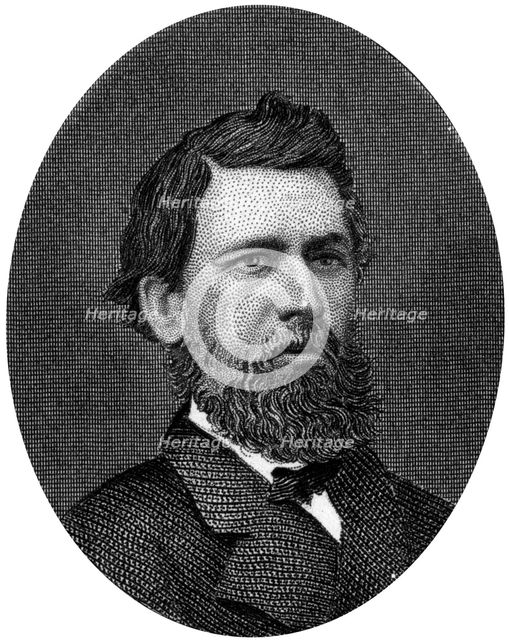 Oliver Otis Howard, Union general, 1862-1867.Artist: J Rogers