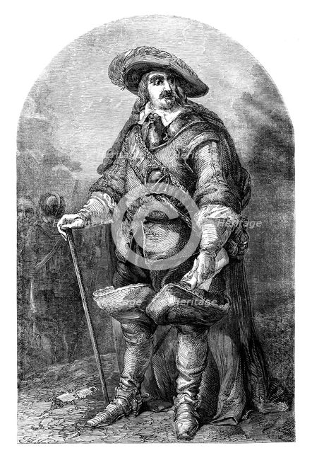 Oliver Cromwell (1599-1658), c18th century (c1902). Artist: Unknown