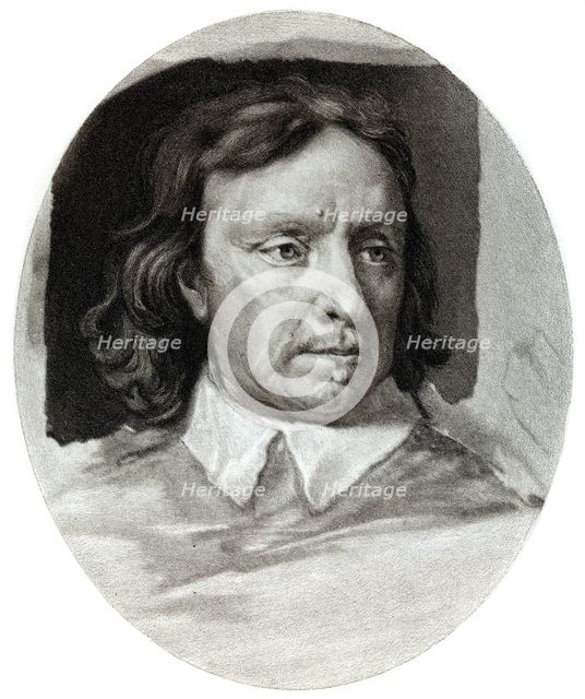 Oliver Cromwell, (1599-1658), English military leader and politician,1657, (1899).  Creator: Unknown.