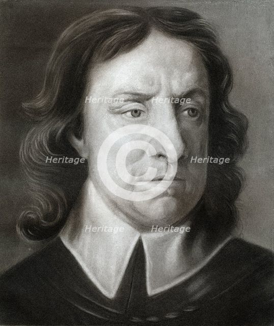 Oliver Cromwell, (1599-1658), English military leader and politician,1657, (1899).  Creator: Unknown.