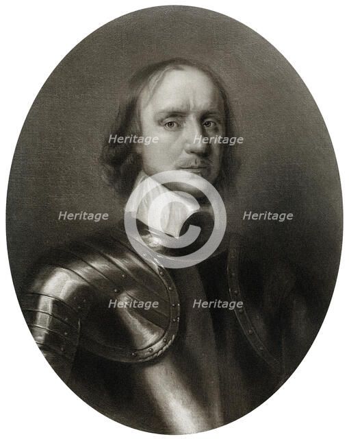 Oliver Cromwell, (1599-1658), English military leader and politician, (1899).  Creator: Unknown.