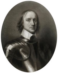 Oliver Cromwell, (1599-1658), English military leader and politician, (1899). Creator: Unknown