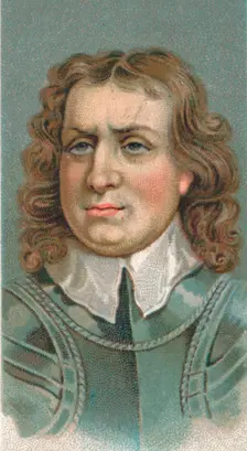 Oliver Cromwell, (1599-1658) English military leader and politician, 1924