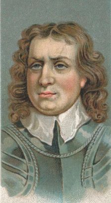 Oliver Cromwell, (1599-1658) English military leader and politician, 1924