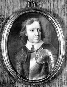 Oliver Cromwell (1599-1658), Lord Protector of England, 1899 Creator: Samuel Cooper