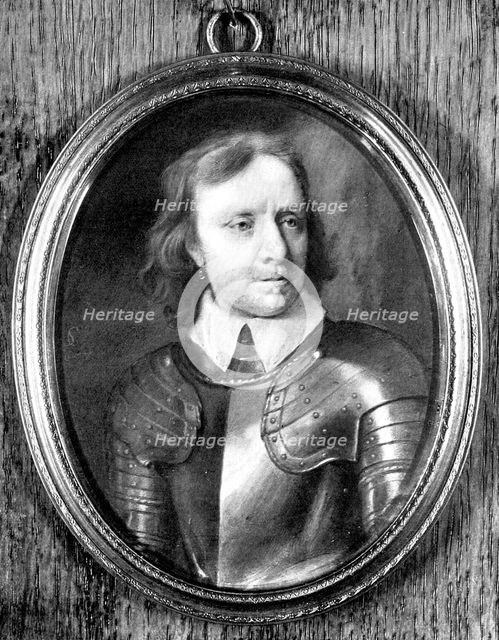 Oliver Cromwell (1599-1658), Lord Protector of England, 1899 Creator: Samuel Cooper.