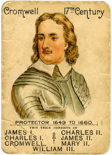 Oliver Cromwell (1599-1658), Lord Protector of England, 1901-1910