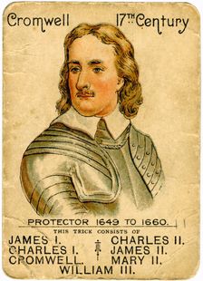 Oliver Cromwell (1599-1658), Lord Protector of England, 1901-1910