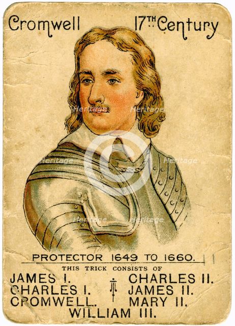 Oliver Cromwell (1599-1658), Lord Protector of England, 1901-1910. Artist: Unknown
