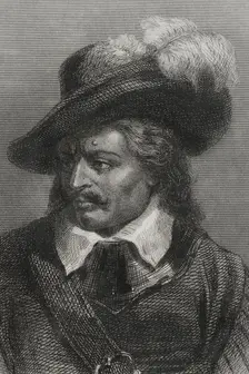 Oliver Cromwell, (1599-1658), Lord Protector of Great Britain, (1653-1658), 1856. Creator: Unknown