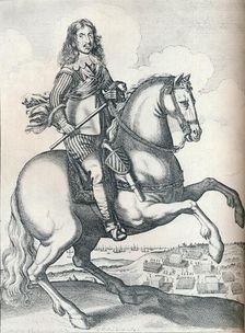 Oliver Cromwell 1640. Creator: Unknown