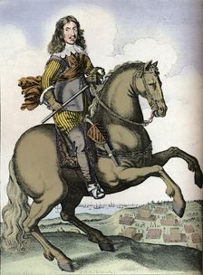 Oliver Cromwell 1640. Creator: Unknown