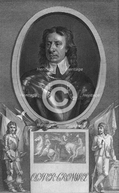 'Oliver Cromwell', 1789. Artist: Unknown.