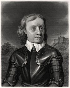 Oliver Cromwell, 19th century. Creators: Unknown, Oliver Cromwell