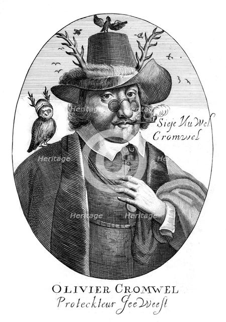 Oliver Cromwell. Artist: Unknown
