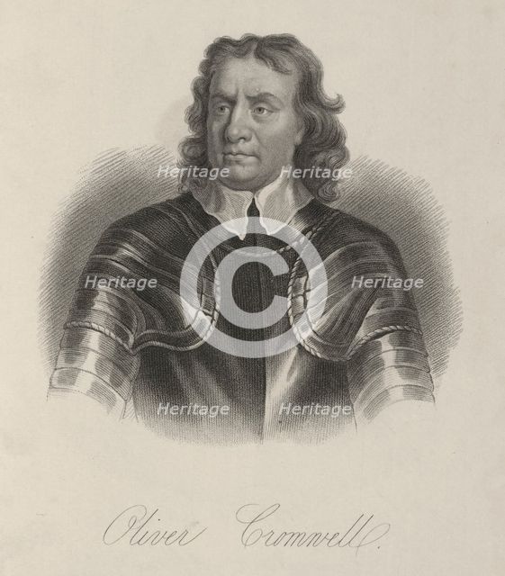 Oliver Cromwell, c1650, (1834-1837). IMAGE QUALITY Creator: Samuel Freeman.