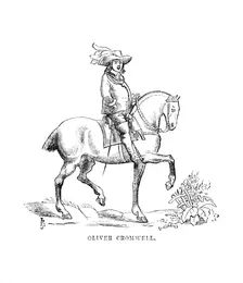 Oliver Cromwell c1870