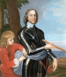 Oliver Cromwell, English military leader and politician, 1649, (1899). Creator: Unknown