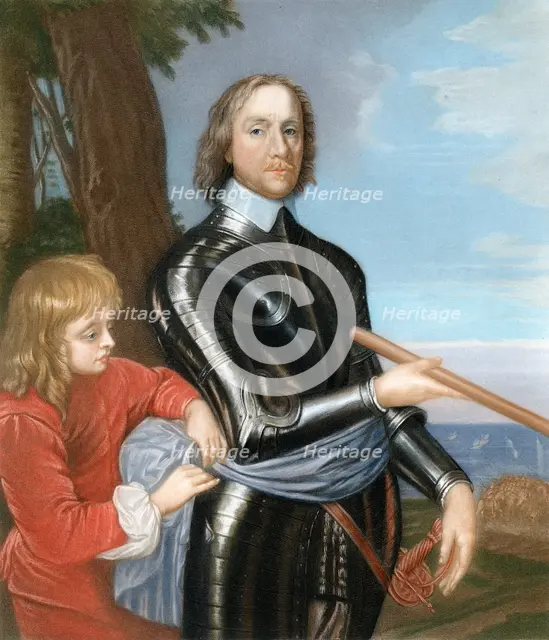 Oliver Cromwell, English military leader and politician, 1649, (1899).  Creator: Unknown.
