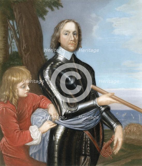 Oliver Cromwell, English military leader and politician, 1649, (1899).  Creator: Unknown.