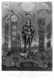 Oliver Cromwell, English soldier and statesman, (1816). Creator: Charles Turner