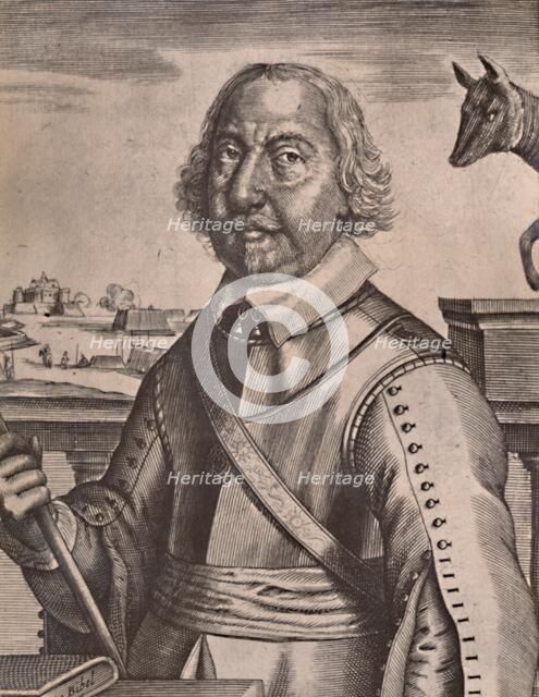 Oliver Cromwell, English Parliamentarian soldier and politician, c17th century (1894). Creator: Unknown.